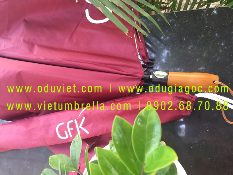 xưởng sản xuất ô dù cầm tay in logo quảng cáo